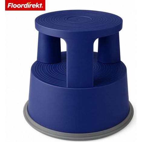 Rollhocker Elefantenfuß Kunststoff T7 Blau (1/4)