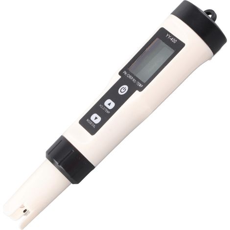 4-in-1 Multifunktions-Digitalwassertester, IP67 wasserdicht, pH-Wert, H₂, ORP, Temperatur, Wasserqualität mit Hintergrundbeleuchtung (1/5)