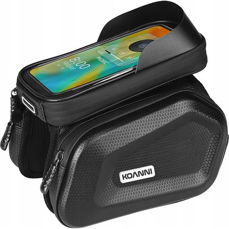 Borsa da bicicletta impermeabile, portapacchi, supporto per telefono (1/5)