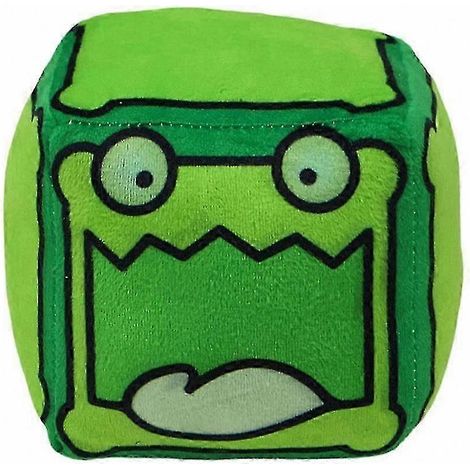 Coussin en peluche inspiré de Geometry Dash pour enfants et adultes