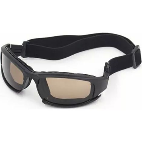 Ortviai Lunettes de moto et tir tactiques X7 – Verres PC anti-UV400, résistant aux chocs et au vent