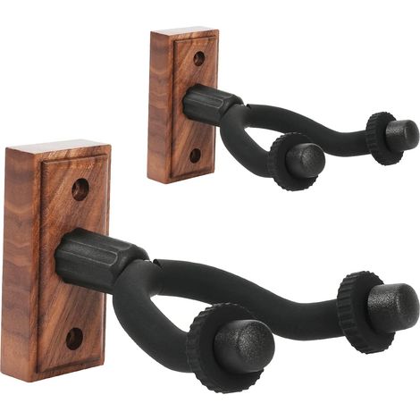 Lot de 2 supports muraux pour guitare, crochets pour guitare (1/5)