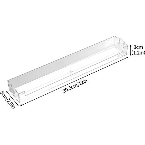 (1 pièce) Présentoir mural transparent en acrylique pour figurines miniatures, idéal pour ranger les cosmétiques de salle de bain. (1/5)