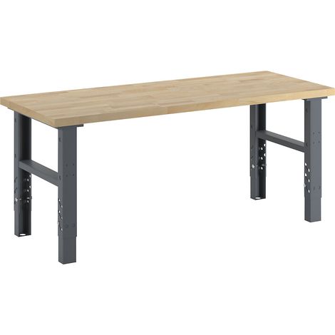 eurokraft basic, Établi, système modulaire, hauteur 740 - 1000 (1/5)