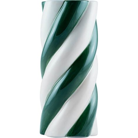 Que Rico Amor Del Color Green/White Camila Vase