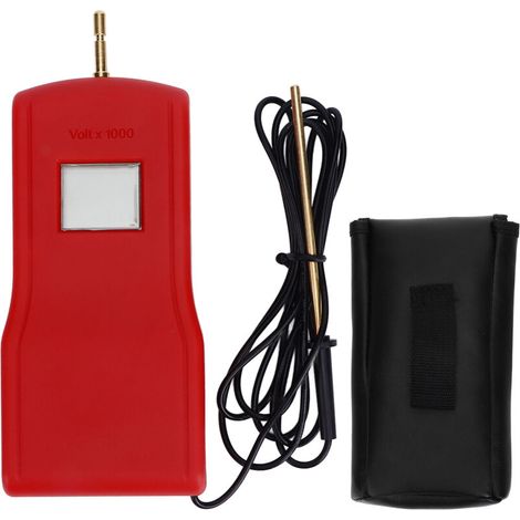 Testeur de tension de clôture électrique 15KV portable numérique pour ferme jardin MLD-004BR rouge (1/5)