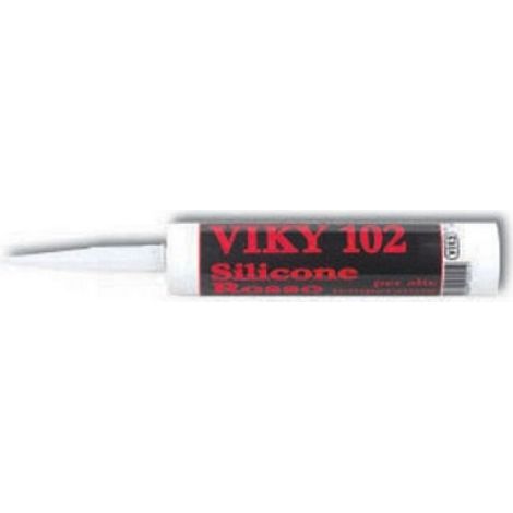 SILICONE ROSSO PER ALTE TEMPERATURE VIKY 280 ml