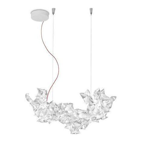 [GEBRAUCHT] B-Ware Slamp Hanami Suspension Hängelampe Hängeleuchte Deckenlampe Lampe Rotes Kabel