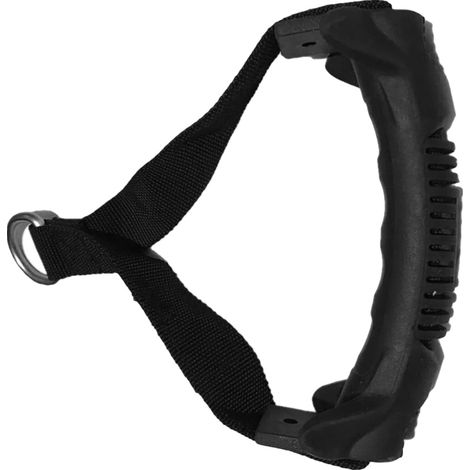 Poignée De Tirage Pour Bandes De Résistance - Poignée Ergonomique En Plastique Et Tissu - Pour Exercices À Domicile Ou En Salle De Sport - 1 Pièce (1/5)