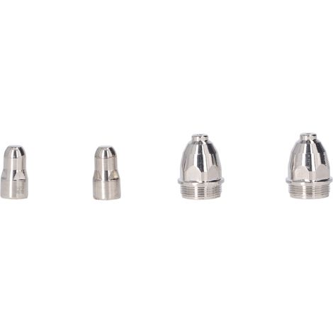Jeu de 30 électrodes et buses en cuivre, ouverture 1,5 mm, consommables torche plasma, découpe tôle 12-20 mm, remplacement coupeur. (1/5)