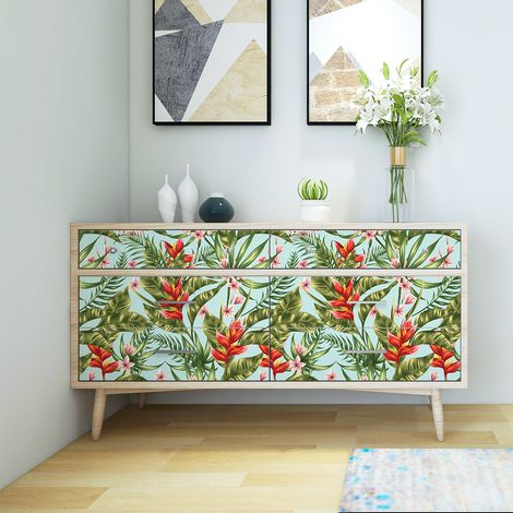 Sticker meuble tropical ocana 60 x 90 cm (1/5)
