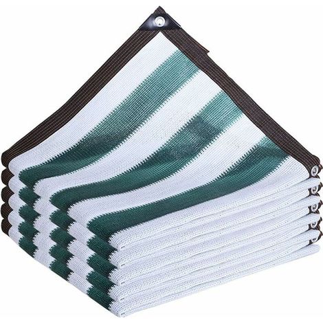 Toile d'ombrage 2 x 3 m avec œillets, protection solaire à 90 % pour plantes, serre, bâche en maille, filet pare-soleil, filet UV pour jardin, terrasse, pelouse, pergola extérieure (1/5)