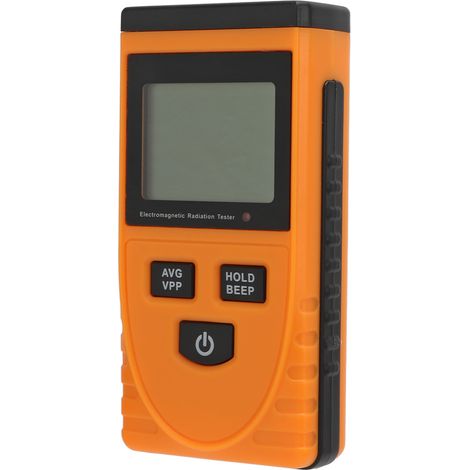 Präziser Strahlungsdetektor mit Alarmfunktion und LCD-Bildschirm, tragbares Messgerät für elektromagnetische Strahlung für Handy und Fernseher. (1/5)