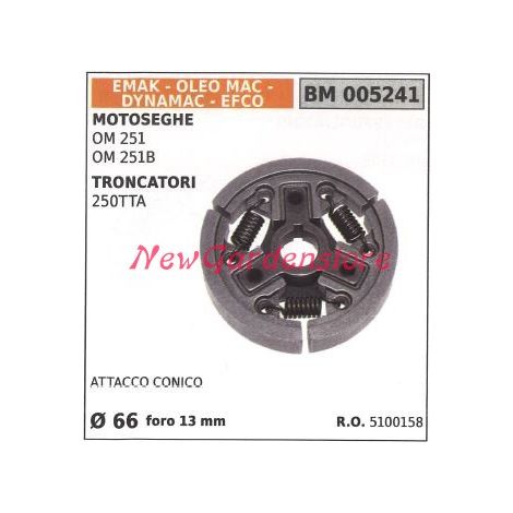 Frizione completa EMAK motore motosega OM 251 251B troncatore 250TTA 005241