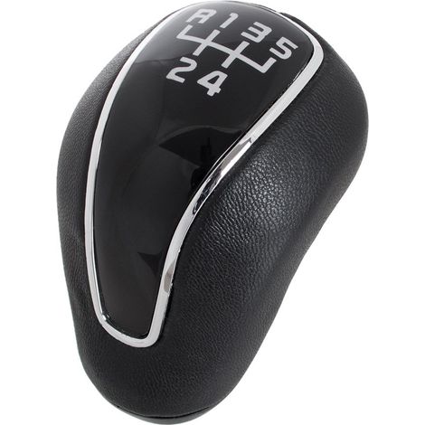 Pomo de cambio de marchas Kia Ceed II FL 12-18 NEGRO 5 VELOCIDADES (1/5)