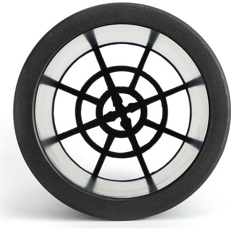 2 pièces Tubes d'Inversion pour Enceintes 8-12 Pouces, 100mm avec Grille de Protection Anti-Rongeurs