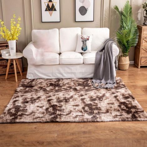 Tapis Patgoal Shag tissé pour chambre d'enfant, tapis en fausse fourrure douce et chaude, luxueux tapis pelucheux, décoration de chambre d'enfant tricoté à la main à poils longs, idéal pour les premie