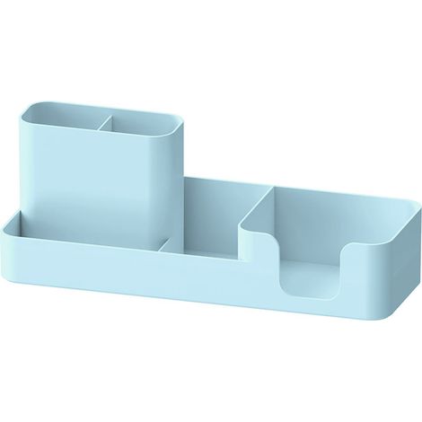 Organisateur de bureau avec porte-stylos, boîte de rangement multifonction pour accessoires de bureau et papeterie (1/5)