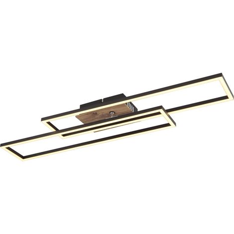 Globo - plafón - DAKARI - negro - metal - LED - 67208-30 (1/5)