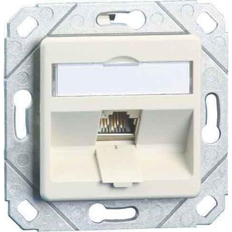 BTR NETCOM Anschlussdose C6Amodul Upk 1Port 270 Upk,rws TN C6Amod-1UPk-270rw (1/2)
