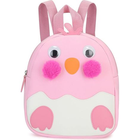 Cartable pour enfants de dessin animé avec des cloches (rose)