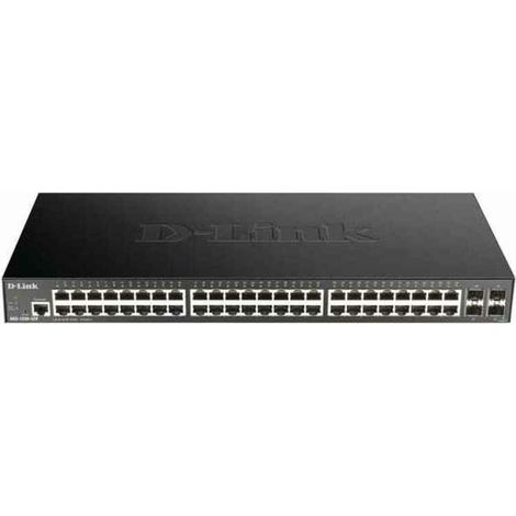 D-Link DGS-1250-52X switch Gestionado L3 Gigabit Ethernet (10/100/1000) Negro (1/2)