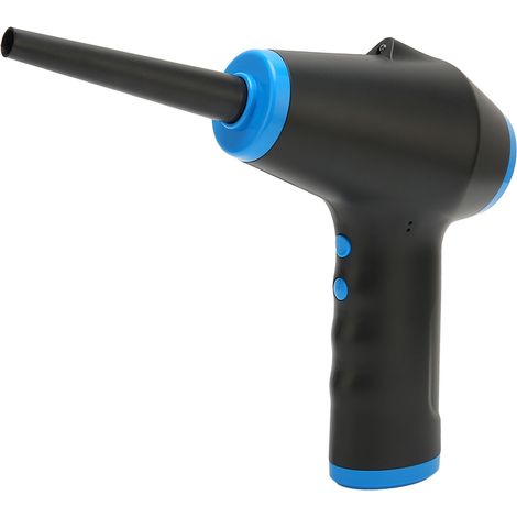 Souffleur d'air électrique portable rechargeable sans fil 5000 mAh pour clavier d'ordinateur et voiture (1/4)