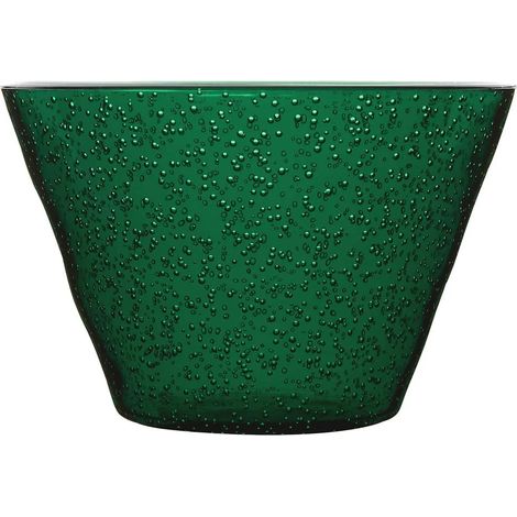 Zani Serafino Small Bowl Memento Synth in Metacrilato D 11,50 Cm Colore Emerald