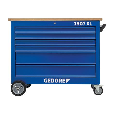 Mobile Werkbank mit Jumbo NFZ Sortiment KL-4999-420 GEDORE