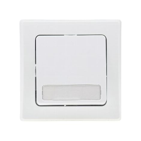 DELPHI Taster Klingeltaster Unterputz 0-250V 10A Weiß (1/5)