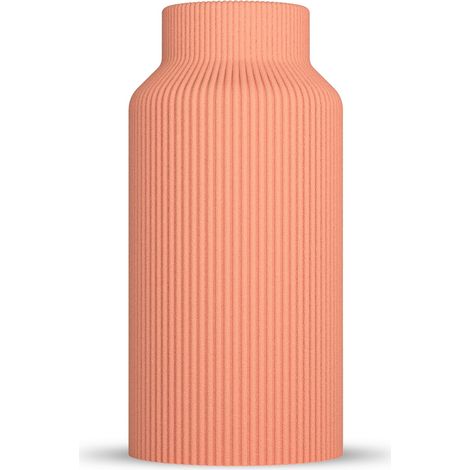 Vase Rabella - Vase décoratif moderne pour herbe de la pampa et fleurs séchées - Style scandinave pour salon - Objet design 3D en plastique (PLA) - Léger et incassable (1/5)