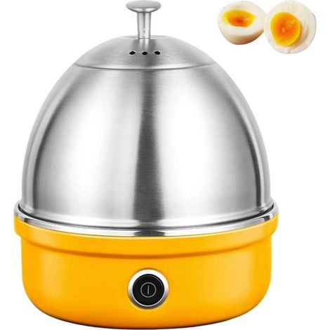 Cocedor de huevos eléctrico - Electrodoméstico para huevos - Preparación del desayuno - Apagado automático - 7 huevos - Yemas (1/5)