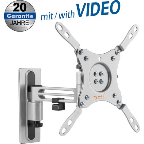 TV-Wandhalterung für Wohnmobile &amp Caravans für Bildschirme 13" - 43" (33 - 109 cm), Belastung bis 15 kg, bis 236 mm Wandabstand