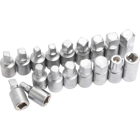 Coffret 18 embouts vidange 3/8" CrV - HU 2002 - CLAS Equipements (1/3)