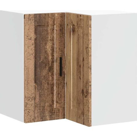 Maison Exclusive - Pensile da Cucina ad Angolo Porto Legno Antico in Truciolato