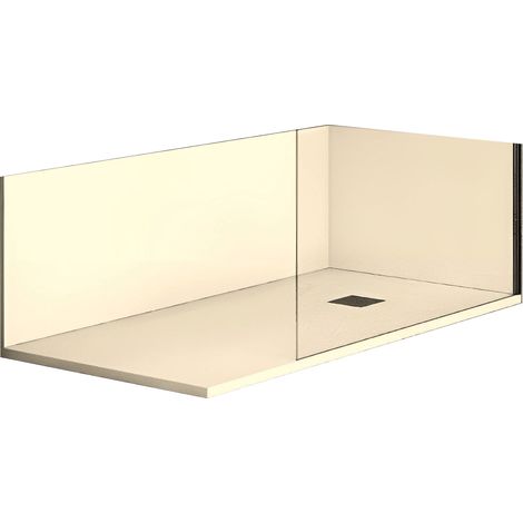 Duschrückwand NEXO beige 80x90 cm