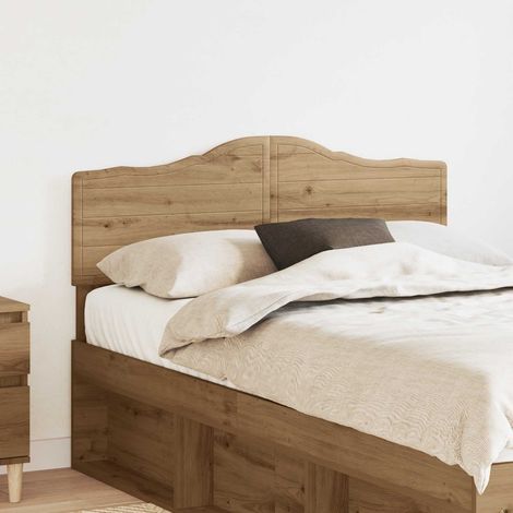 vidaXL Cabecero Roble artisan Madera de ingeniería (1/5)
