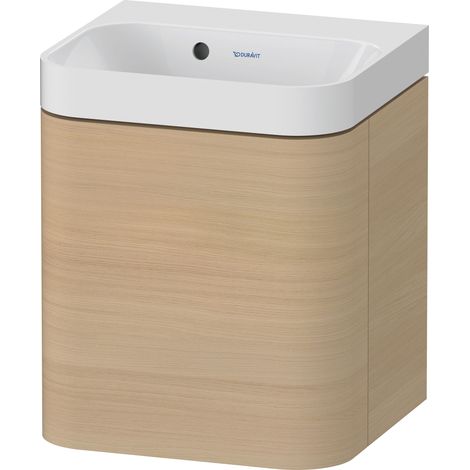Duravit Happy D.2 Plus c-shaped Set wandhängend, 400x360mm, eine