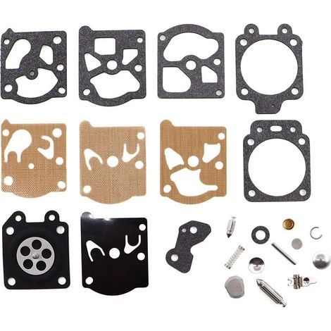 MCHNIC Kit de réparation de membrane de carburateur pour tronçonneuse Dolmar PS341 PS342 PS400 PS401 PS410 PS411