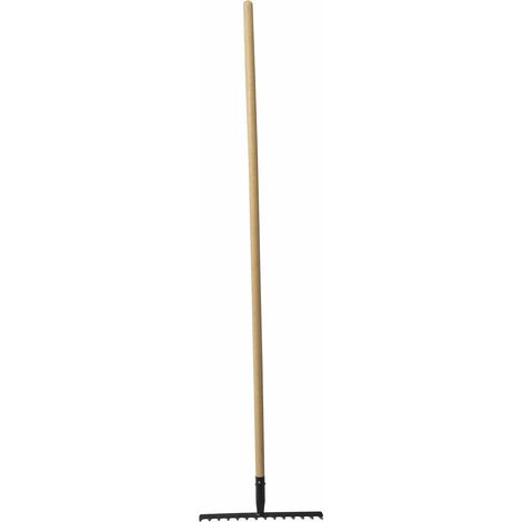 Râteau 14 dents acier-bois 143cm