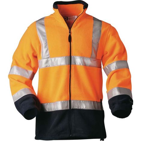 Giacca Softshell Ad Alta Visibilità Taglia Xl, Arancione/Blu Navy