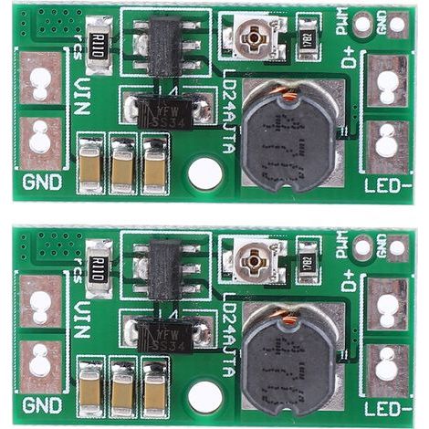 Stück 20W LED-Netzteilplatine LD24AJTA, einstellbarer 6-25V DC-DC PWM-Abwärtswandler (1/5)