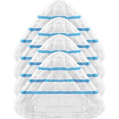 4 Housses Lingettes Universelles pour Balai Vapeur et Nettoyeurs Vapeur (1/4)