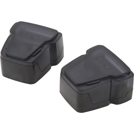 Paire de bornes de batterie positives et négatives, serre-câbles 1x0/4GA vers 2x4/8GA, pour voiture, bateau, yacht, camping-car (1/5)