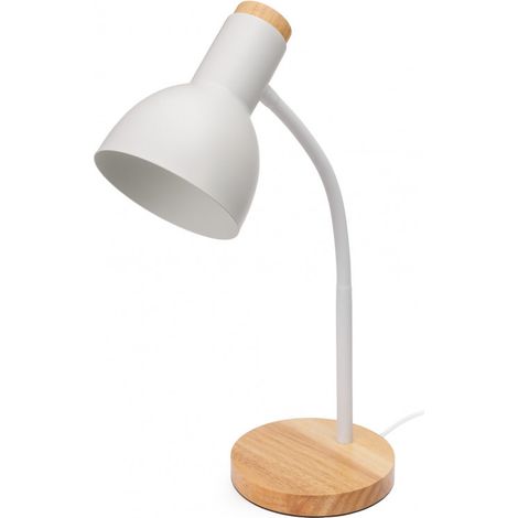 Platinet Marma E27 lampe vintage moderne blanc 42 cm