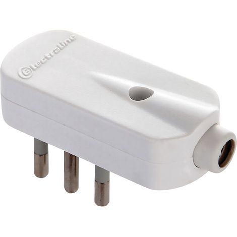 Flachstecker 2P + T 10A
