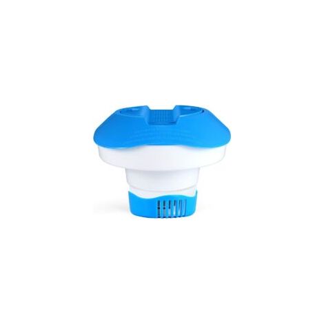 Distributeur flottant, distributeur de produit flottant, distributeur de pastilles de chlore pour piscines, spas, jacuzzis et fontaines (1/5)