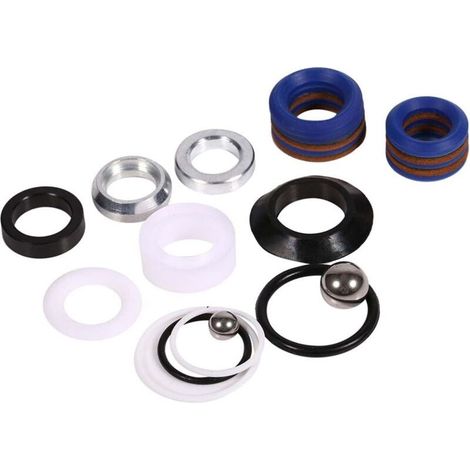 1 Kit de réparation, joints, acier inoxydable, silicone, compatible pompe 390 395 795 1095, pour peinture (1/4)