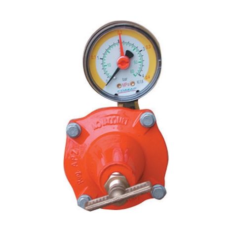 REGOLATORE GPL DI ALTA PRESSIONE CON MANOMETRO MOD. APZ12- kg. / h 12-18- NOVAC- pezzi 1