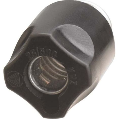 Tappo a vite D NDZ E16 500V 25A in plastica stampata (1/2)